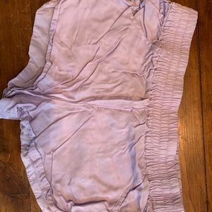 Athleta Lavender Shorts
